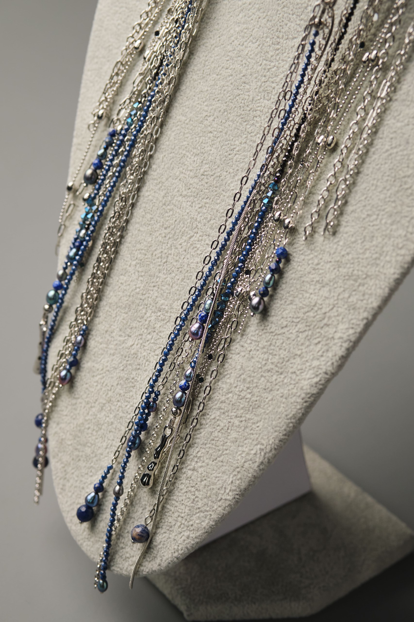 Колье «Каскад» с натуральным жемчугом - фото 5