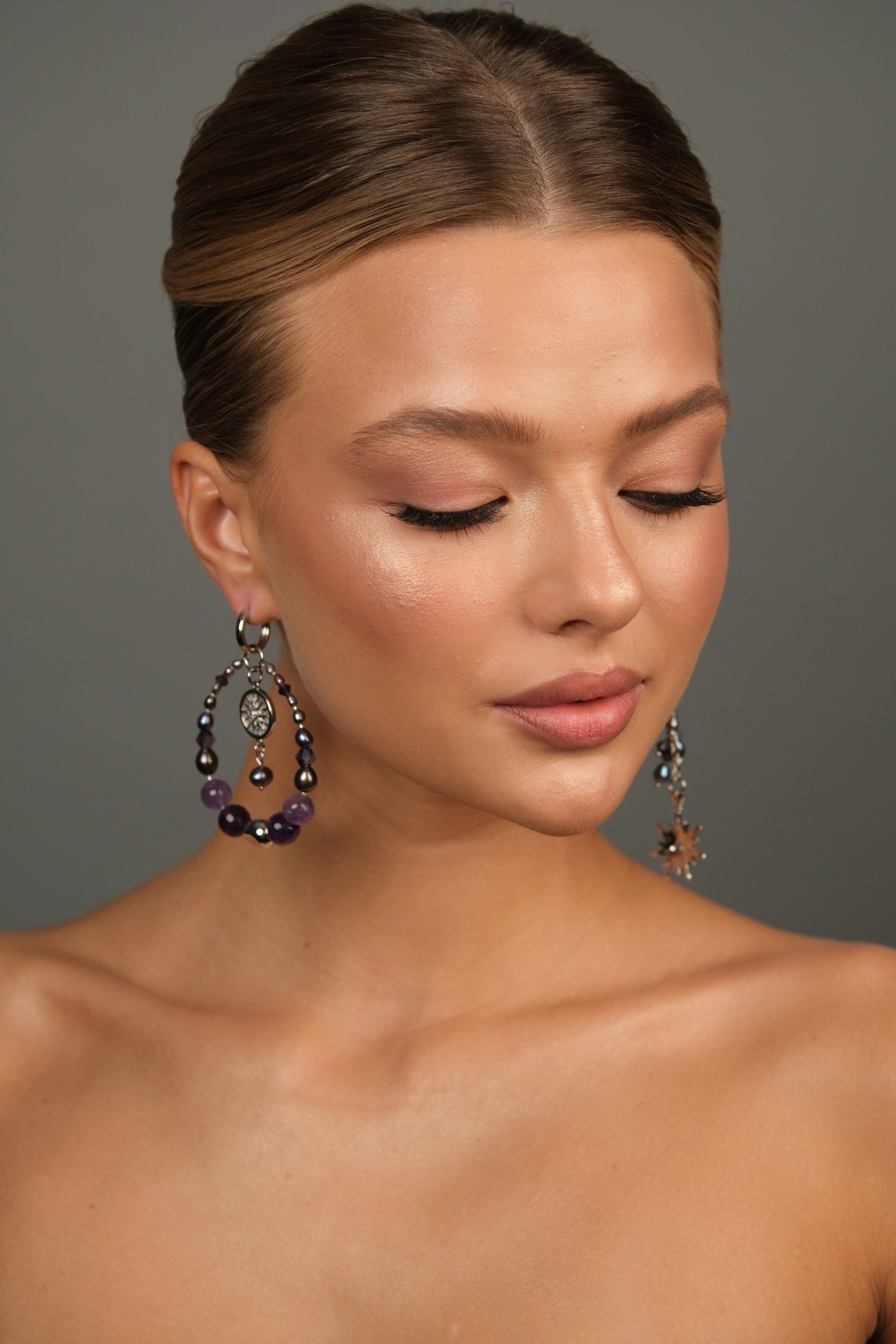 Серьги-трансформеры «Violetta»