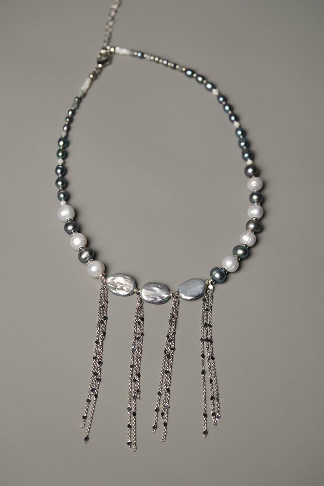 Колье «Шик» из натурального жемчуга - фото 2